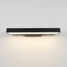 Black Rectangular Outdoor Wall Light | Optional Motion Sensor – on a clean white background