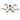 Branching Molecule Semi-Flush Ceiling Light | Scandinavian LED Fixture – 7 Lights · Gray