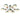 Branching Molecule Semi-Flush Ceiling Light | Scandinavian LED Fixture – 7 Lights · Green
