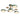 Branching Molecule Semi-Flush Ceiling Light | Scandinavian LED Fixture – 4 Lights · Green