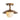 Brass Dome Semi-Flush Ceiling Light | Opal Glass or Alabaster Shade – Antiqued Brass · Alabaster