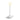Candlestick Cordless Table Lamp | Rechargeable LED Lamp with Handle – White