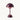 Double Dome Cordless Table Lamp | Rechargeable Indoor-Outdoor Lamp – Deep Plum