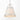 Fabric Drum Cage Pendant Light | Four-Light Brass Frame Chandelier – White Shade · Nickel