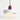 Frosted Orb Disc Pendant Light | Colorful Compact Glass Hanging Lamp – White & Red