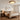 Organic Wood-Grain Flush Mount Ceiling Light | Slim Dimmable LED – alternate view