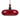 Plug-In Glass Dome Pendant Light | Long-Cord Hanging Lamp – Red