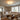 Ribbed Glass Art Deco Ceiling Light | Dimmable Vintage Flush Mount – detail view