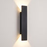 Slim Aluminum Outdoor Wall Light | IP65 Integrated LED Sconce – on a clean white background