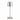 Slim Metal Cordless Table Lamp | Rechargeable Touch Dimmable Light – Silver