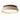 Travertine Stone Flush Mount Ceiling Light | Low-Profile Wood Accent LED – on a clean white background