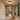 Travertine Stone Flush Mount Ceiling Light | Low-Profile Wood Accent LED – alternate view