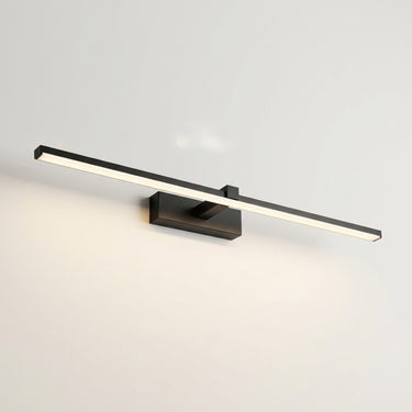 Wave Pattern Linear Vanity Light | Damp-Rated Bathroom Wall Bar – on a clean white background