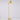 Wood-Accent Metal Cone Floor Lamp | Curved Nordic Standing Light – Yellow