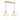 Wood-Trimmed Glass Pendant Light | Low-Profile Kitchen and Dining Light – White · 2 lights linear