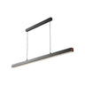 Aluminum Linear LED Pendant Light | Dimmable Bar with Remote – on a clean white background