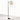 Arched Fabric Drum Floor Lamp | Adjustable Height Reading Light – on a clean white background