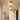 Ash Wood Glass Flush Mount Ceiling Light | Low-Profile Fixture – detail view