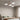 Branching Molecule Semi-Flush Ceiling Light | Scandinavian LED Fixture – switched on in a room