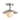 Brass Dome Semi-Flush Ceiling Light | Opal Glass or Alabaster Shade – Satin Nickel · Alabaster