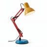 Color-Block Articulated Desk Lamp | Primary Color Adjustable Table Lamp – on a clean white background