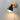 Cone Shade Wood Arm Wall Sconce | Pull-Chain Reading Light – Black