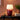 Cordless Fabric Shade Table Lamp | Rechargeable Touch Lamp – close-up