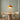 Frosted Orb Disc Pendant Light | Colorful Compact Glass Hanging Lamp – switched on in a room