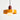 Frosted Orb Disc Pendant Light | Colorful Compact Glass Hanging Lamp – Orange & Red