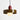 Frosted Orb Disc Pendant Light | Colorful Compact Glass Hanging Lamp – Brown & Red