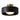 Glazed Porcelain Semi-Flush Ceiling Light | Modern Colored Dome Fixture – Black