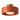 Glazed Porcelain Semi-Flush Ceiling Light | Modern Colored Dome Fixture – Orange