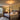 Hand-Blown Bubble Glass Ceiling Light | Smoke Gray or Amber Fixture – close-up