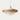 Layered Metal Drum Pendant Light | Wood Band Kitchen Island Light – White & Oak
