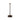 Mini Aluminum Cordless Table Lamp | Rechargeable Touch Light – Brown