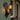 Peacock Outdoor Wall Sconce | Hand-Painted Aluminum and Glass Light – alternate view