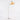 Pleated Fabric Gooseneck Floor Lamp | Slim Modern Reading Light – on a clean white background