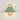 Pleated Fabric Half-Moon Wall Sconce | Wood Plug-In or Hardwired Light – Green · Flat
