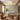 Ribbed Glass Art Deco Ceiling Light | Dimmable Vintage Flush Mount – alternate view