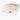 Ribbed Glass Art Deco Ceiling Light | Dimmable Vintage Flush Mount – Chrome & White