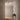 Small Travertine Disc Ceiling Light | Compact Wood and Stone LED – switched on in a room
