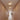 Small Travertine Disc Ceiling Light | Compact Wood and Stone LED – detail view