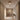 Small Travertine Disc Ceiling Light | Compact Wood and Stone LED – close-up
