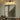 Three-Light Clear Glass Vanity Light | Black and Brass Bath Fixture – alternate view