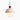 Travertine and Glass Globe Pendant Light | Stone and Wood Island Light – Walnut & Beige · 1 Light