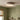 Travertine Stone Flush Mount Ceiling Light | Low-Profile Wood Accent LED – detail view
