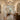 Walnut-Look Disc Flush Mount Ceiling Light | Compact LED Fixture – detail view