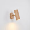 Wood Adjustable Spotlight Bar | Ceiling or Wall LED Spot Lights – on a clean white background