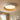 Wood-Tone Round Flush Mount Light | Slim LED Ceiling Fixture – detail view