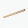 Wooden Bar Flush Mount Ceiling Light | Linear LED for Hallways – on a clean white background